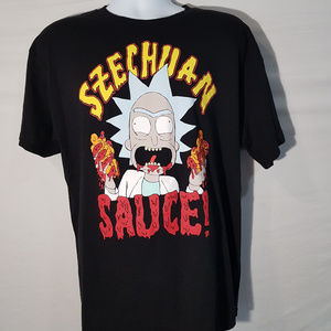 Official Rick & Morty Mens Adult Swim Graphic Tee